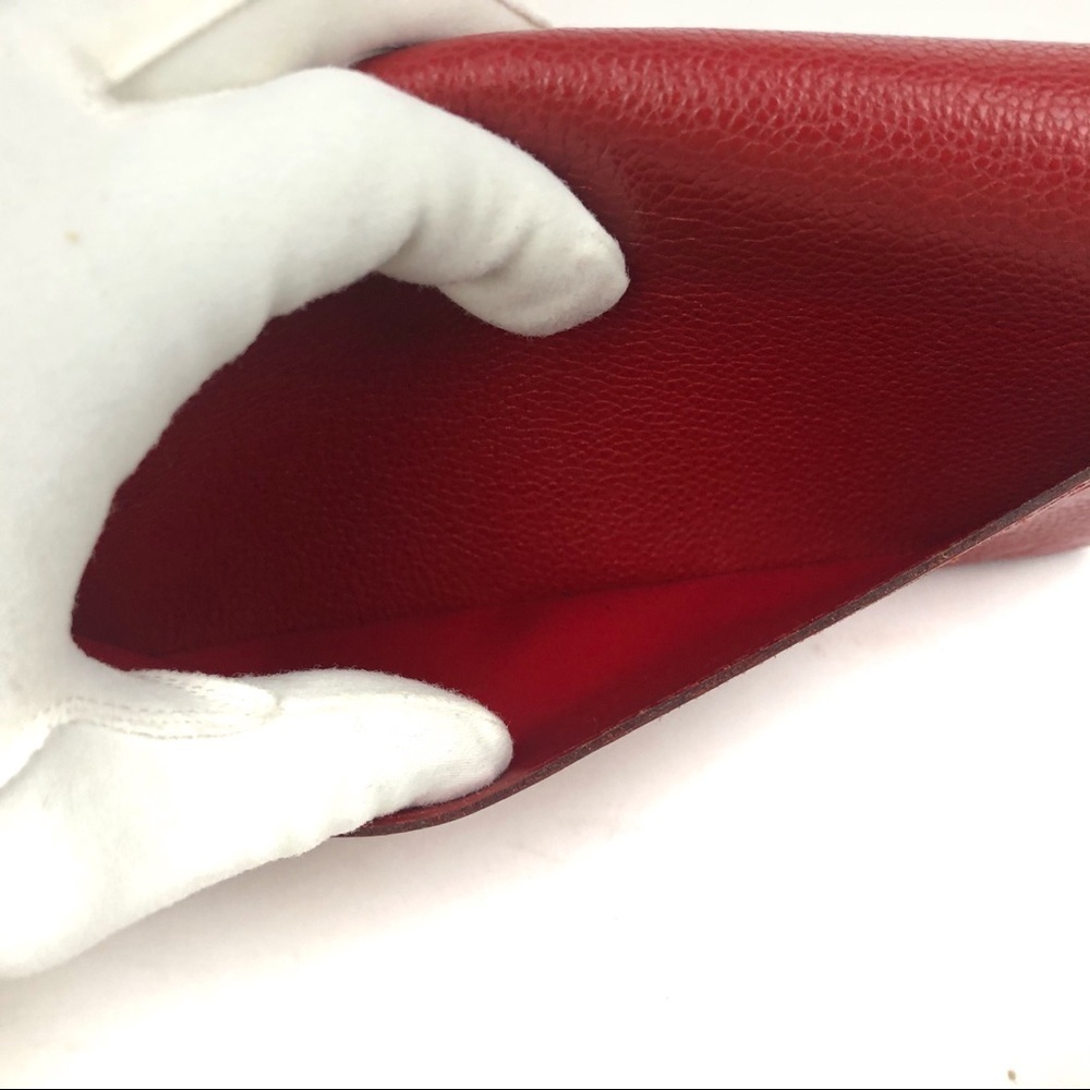 Authentic Louis Vuitton Red Monogram Leather Empr… - image 8